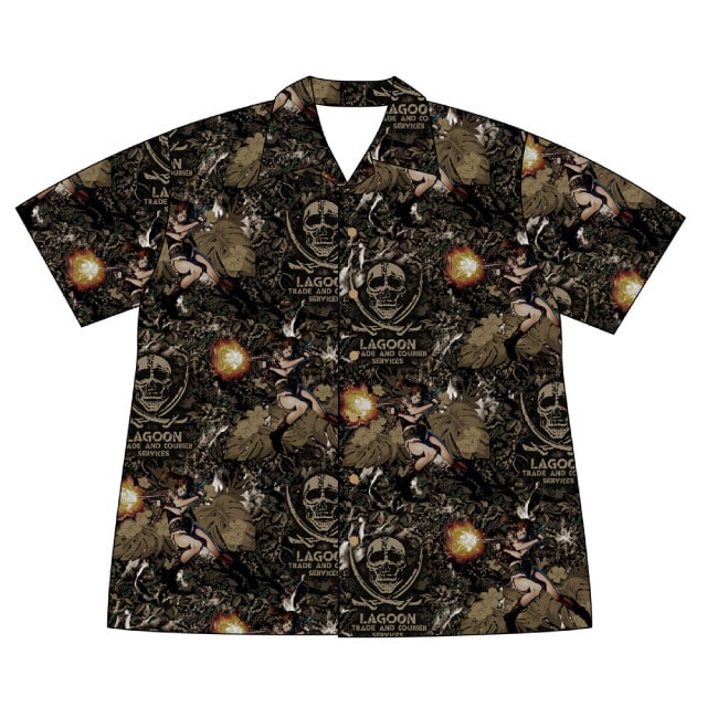 新品 BUCK-TICK アロハシャツ ロゴ入り Lサイズ 新品 BUCK-TICK アロハ