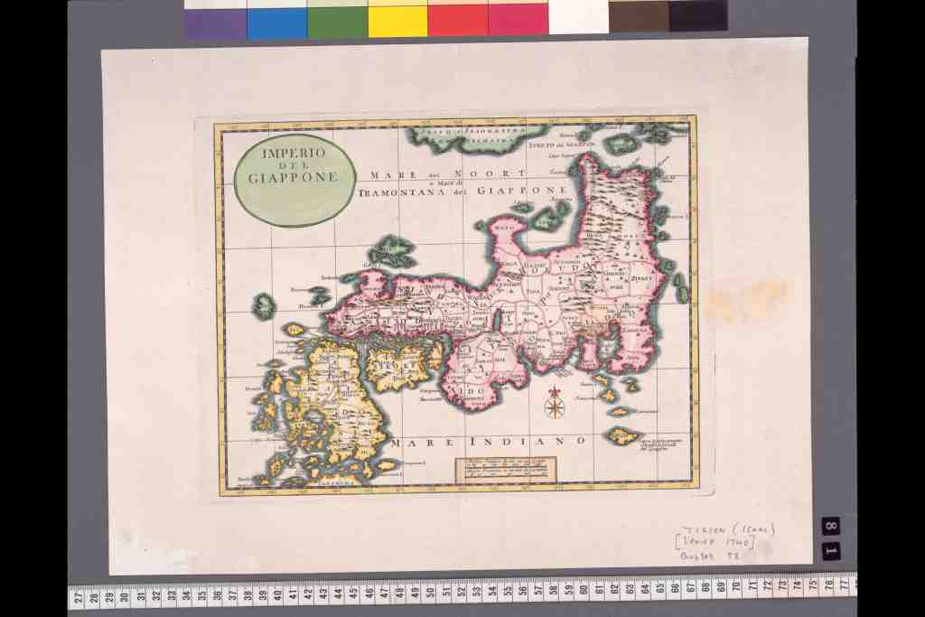 西洋古版日本地図一覧
