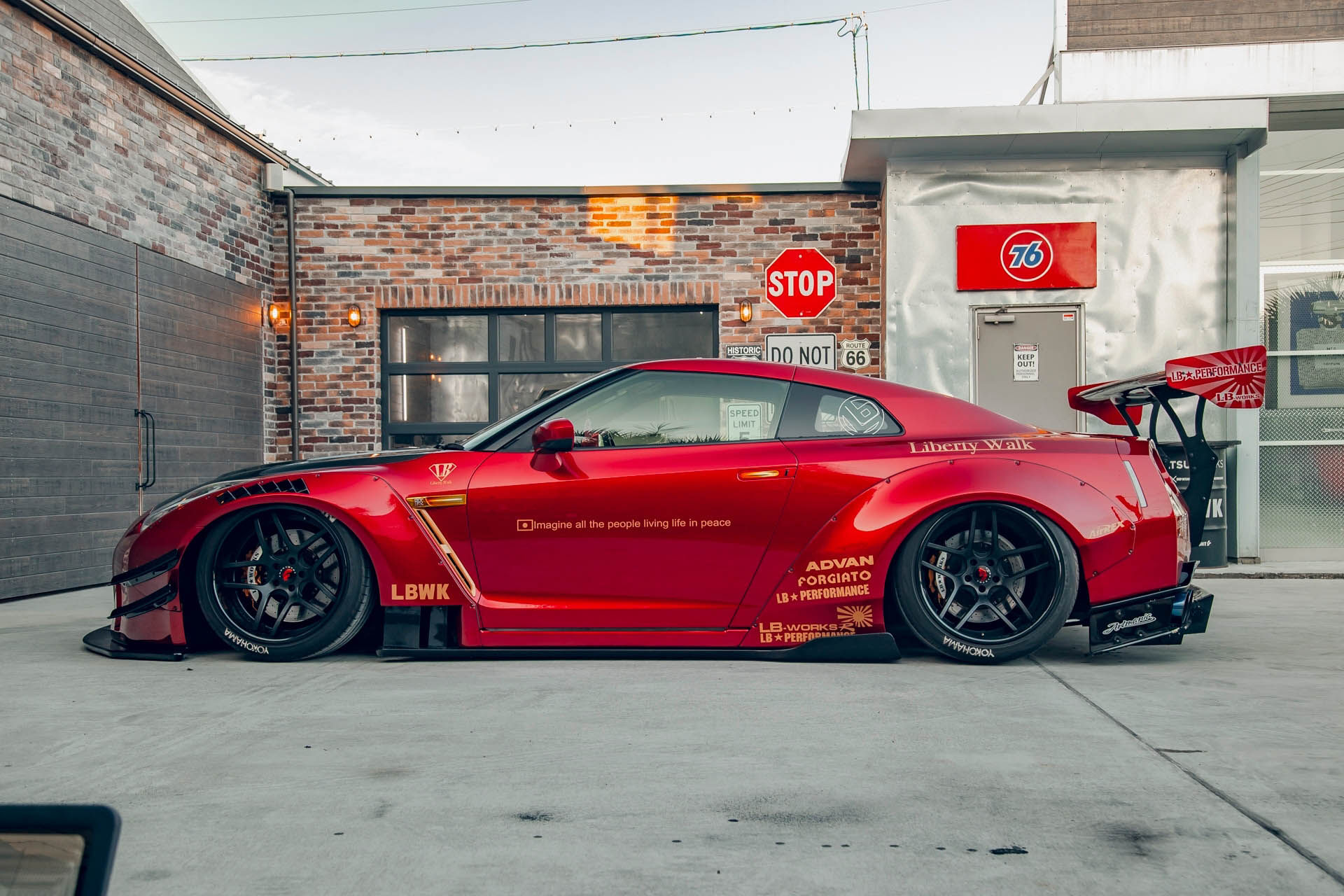 LB-WORKS NISSAN R35 GT-R Type2 Candy red - LIBERTY WALK