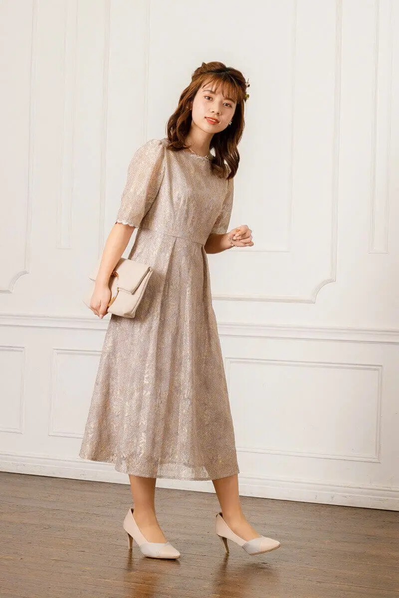 アンティークドール68センチ用ドレス 帽子付き 68センチアンティーク