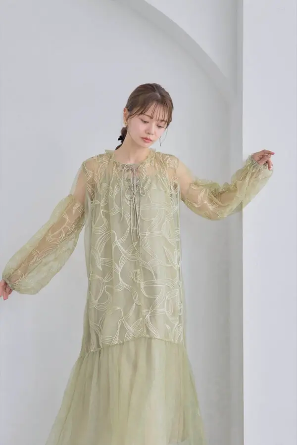 グリーン(緑)のドレスレンタル｜結婚式パーティーのドレスレンタルは