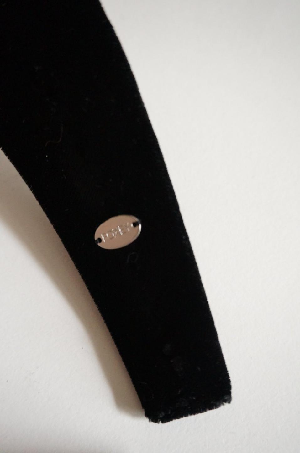 Rental Little Black Dress ten. / フォクシー ベロアカチューシャ