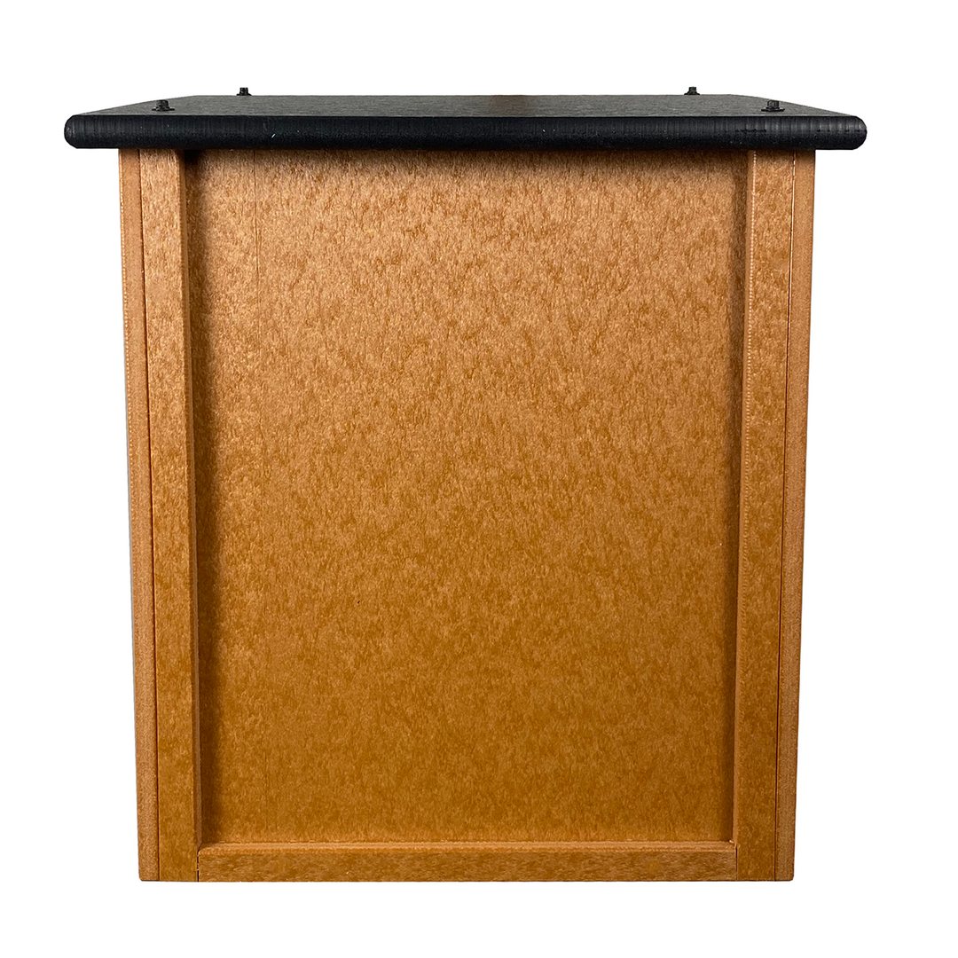 Composite Two Story Cedar Little Free Library