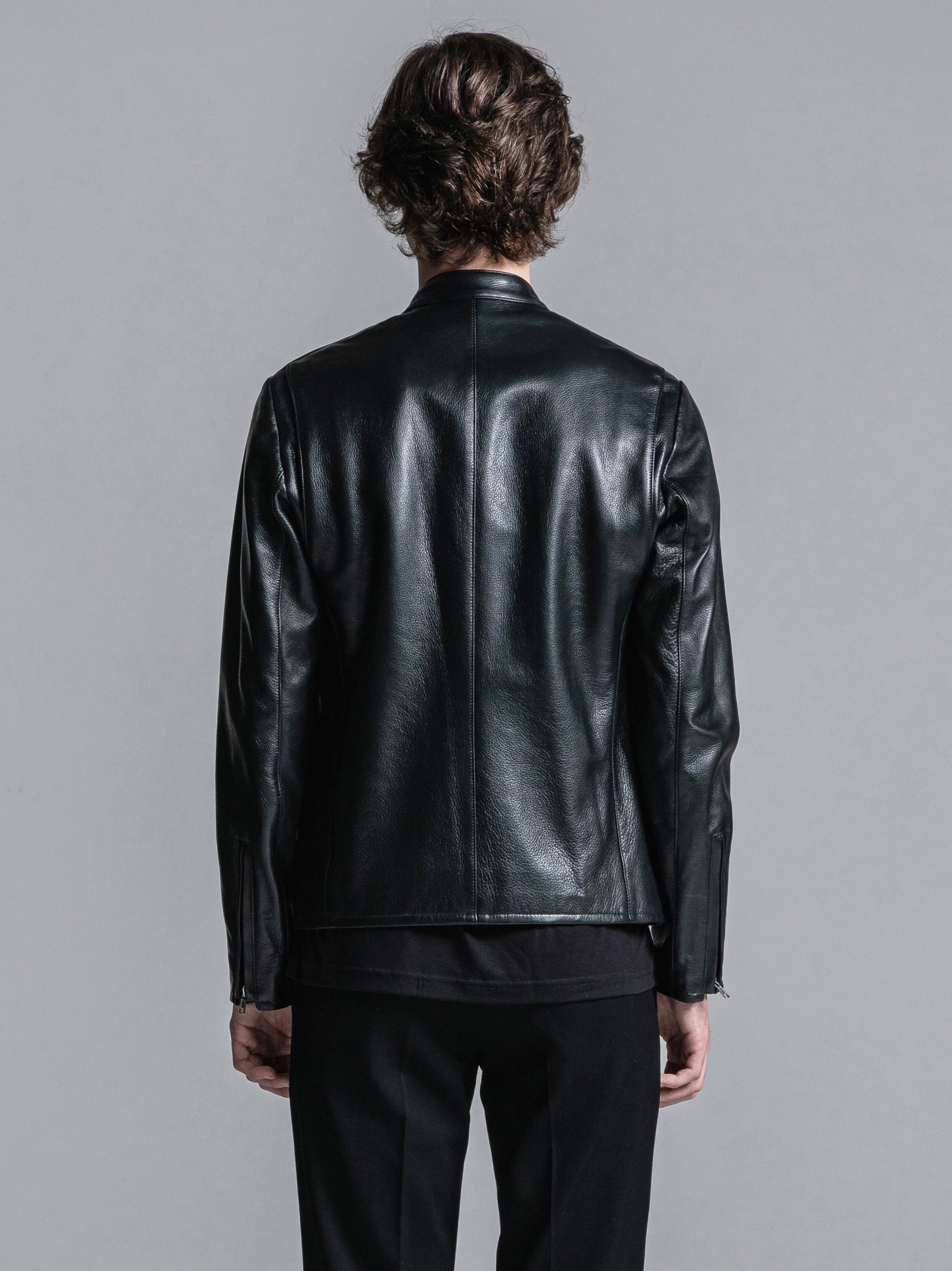 LEATHER SINGLE RIDERS JACKET | レザーシングルライダースジャケット