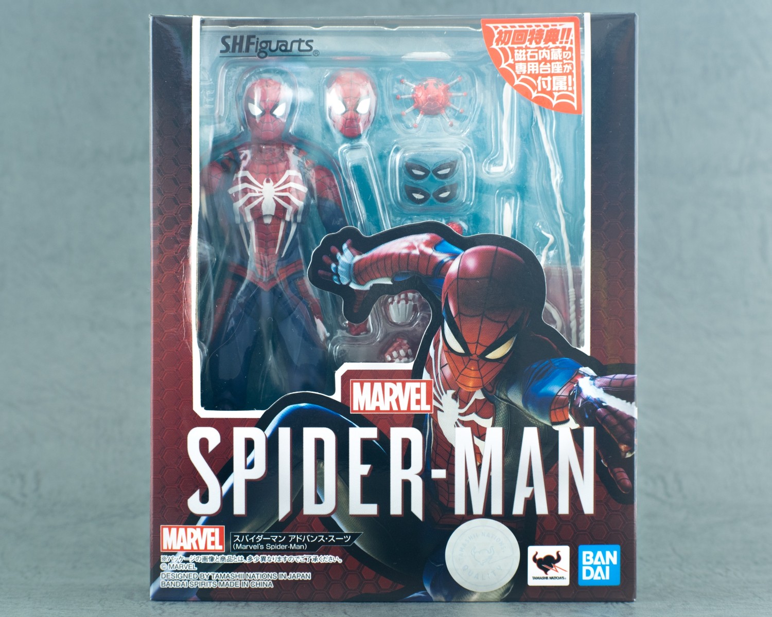 レビュー】S.H.figuarts スパイダーマン アドバンス・スーツ : 関節