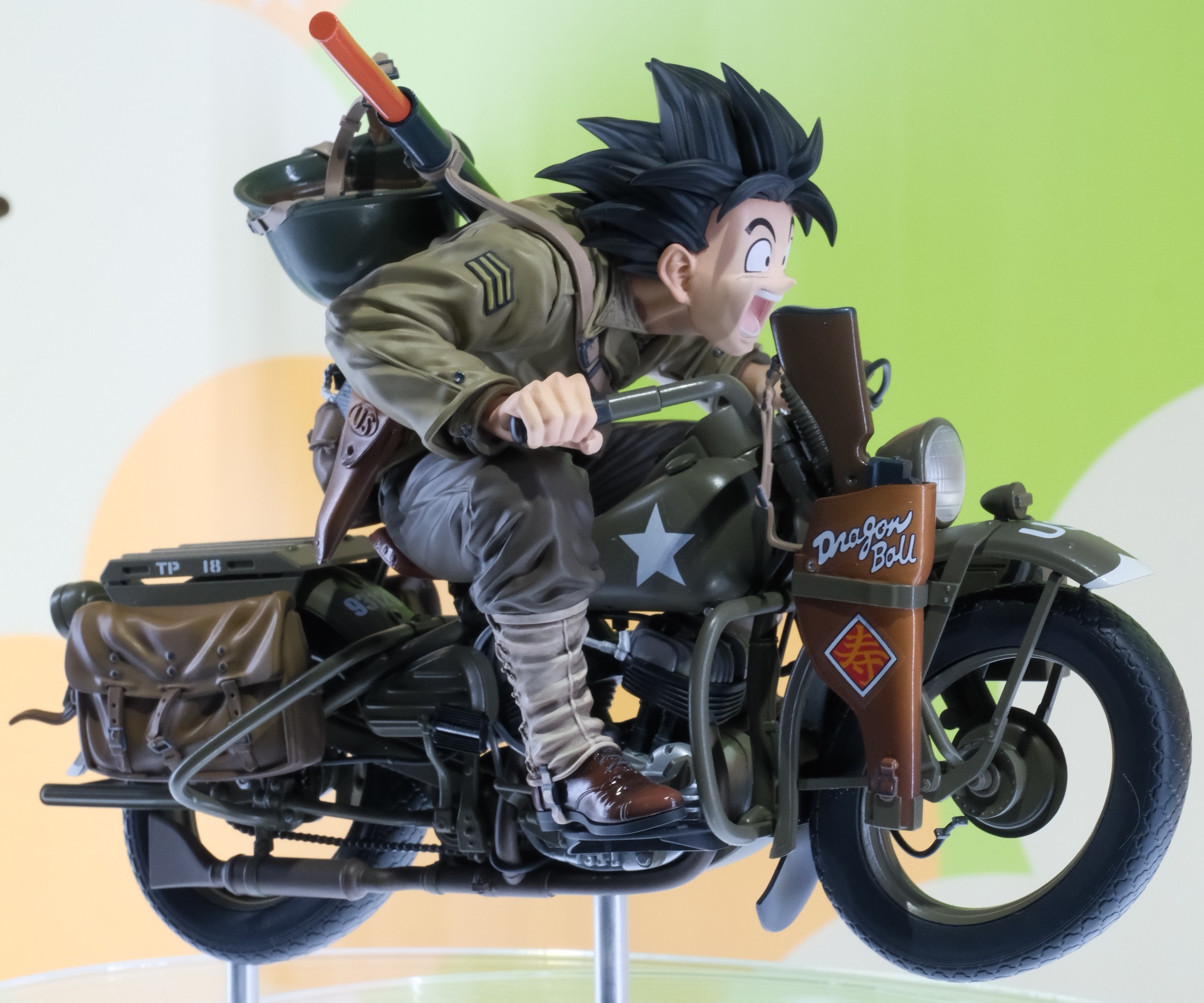 ドラゴンボールZ デスクトップマックコイEX 孫悟空 バイク付き