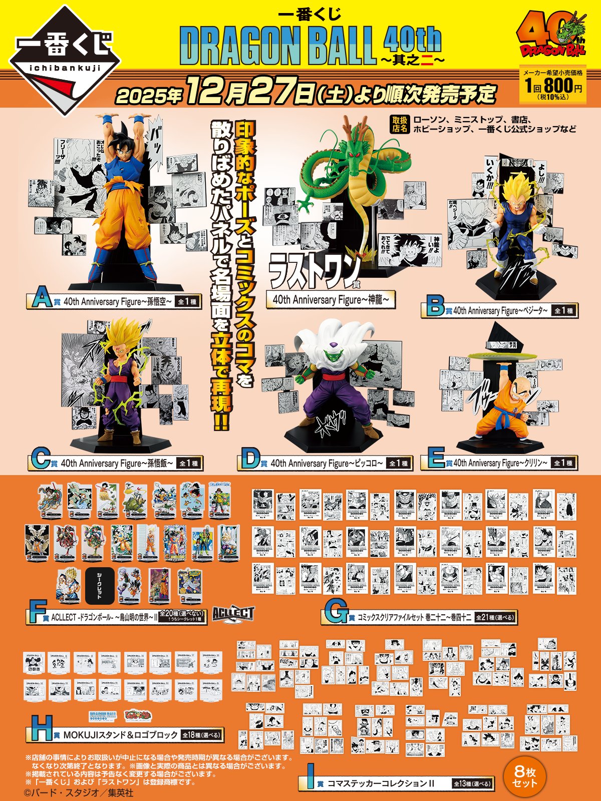 一番くじ DRAGON BALL 40th ～其之二～ 発売10日目のメルカリ・買取