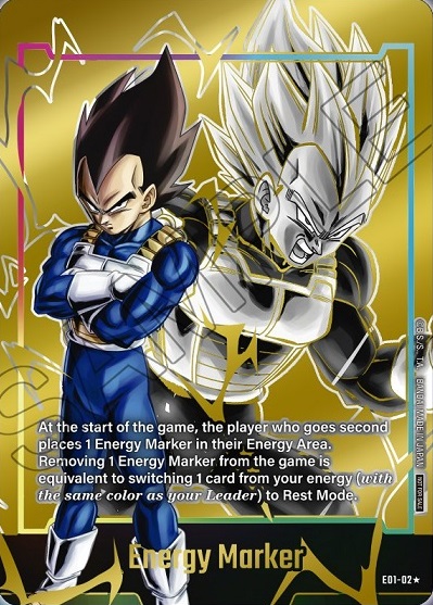 ベジータ エナジーマーカー パラレル ドラゴンボール フュージョン