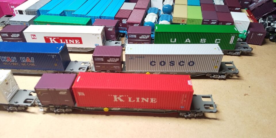 KATO Nゲージ ONE 40ft 海上コンテナ : クローゼットの中の鉄道模型