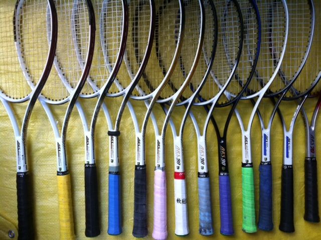 YONEX エアロンスーパー90 LONG ソフトテニス 軟式 UL2 美品 タニサン