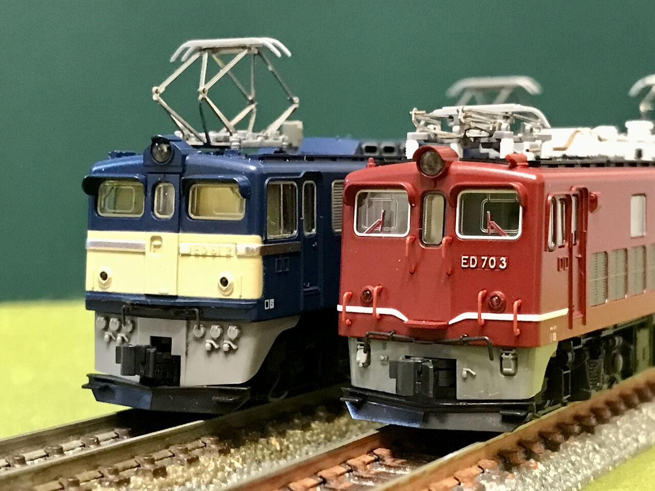 HOゲージKTM カツミ ED70 交流電気機関車 箱付き 良品 HOゲージ KTM