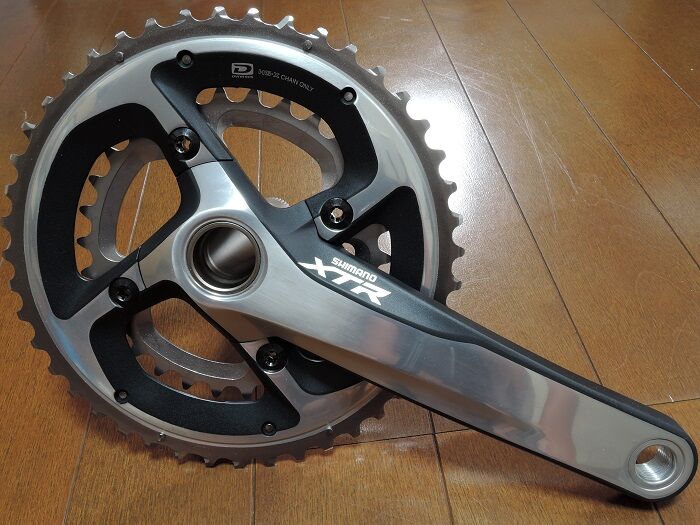 XTR FC-M985 （ フロントダブルへの回帰 ） : ロードバイク・MTBの整備記録