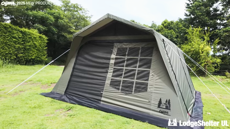 テントバカの2025新作テント情報(ogawaロッジシェルターUL
