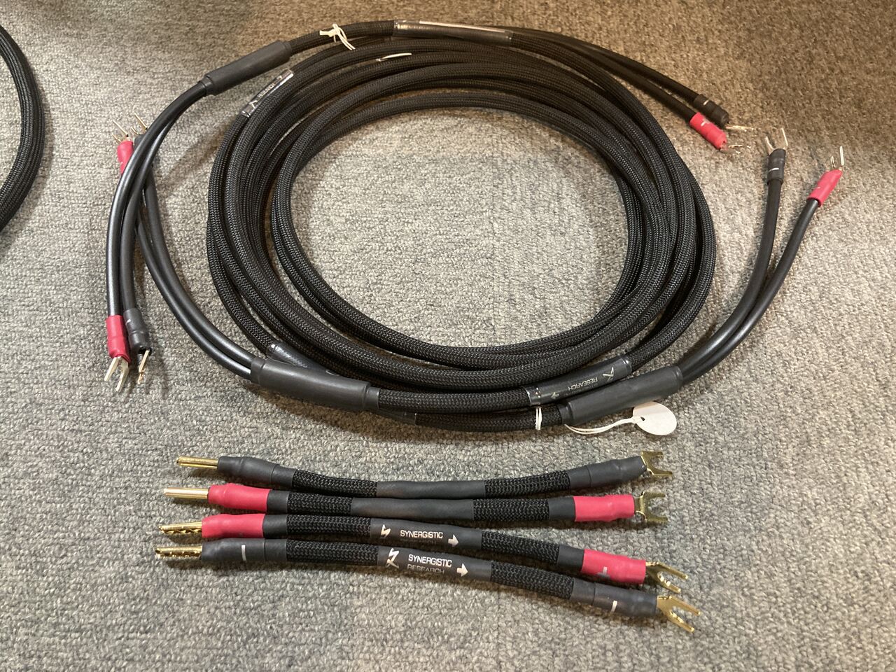 希少)SYNERGISTICRESEARCH MARKIISオーディオケーブル 希少