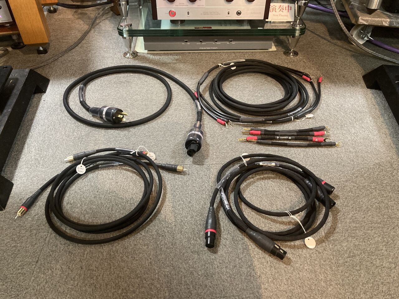 希少)SYNERGISTICRESEARCH MARKIISオーディオケーブル 希少