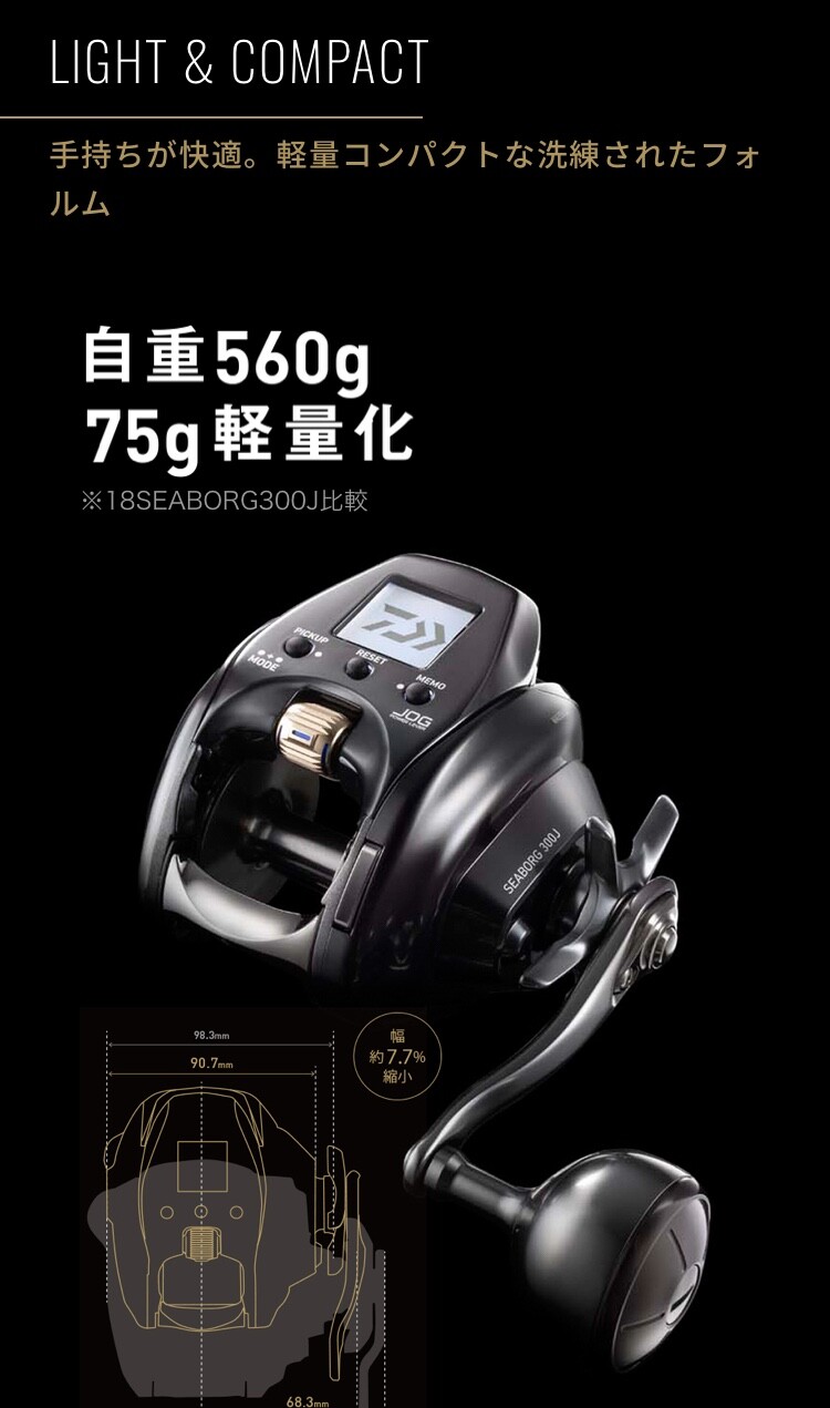 快心の一撃】 NEWシーボーグ300J発売 | 宮澤幸則