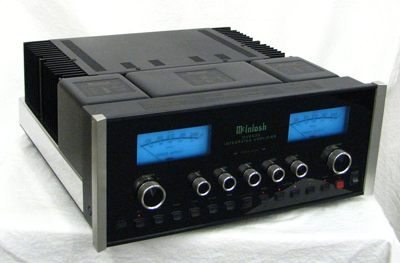 プリメインアンプ McIntosh MA6900 中古入荷しました : オーディオ