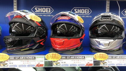 SHOEI GT-AirⅡ HONDA コラボモデル再入荷！ : 2りんかんブログ