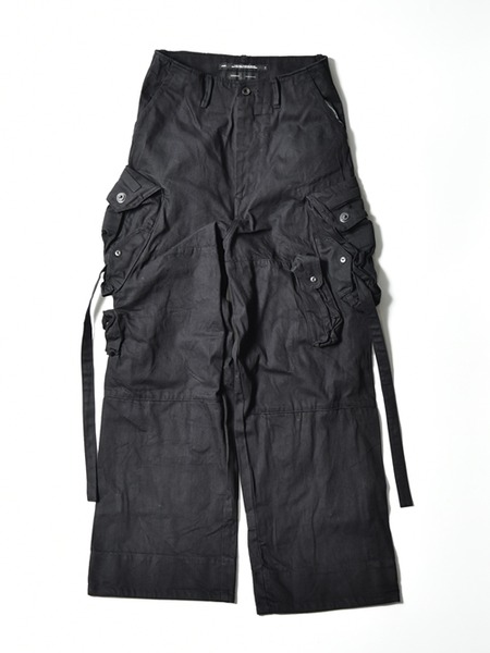 JULIUS[ユリウス] / GORDINI / 879PAM3-BK Gasmask Cargo Pants