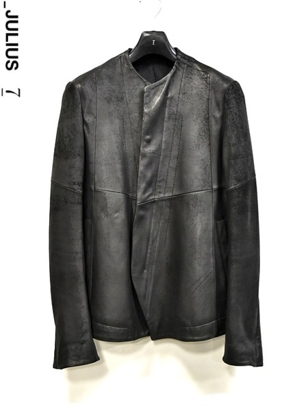 JULIUS[ユリウス] / GORDINI SEAME JACKET レザーシームドジャケット