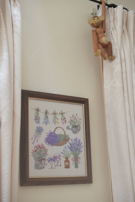 ホビーラホビーレ】クロスステッチが完成＆カイ・ボイスン モンキーが