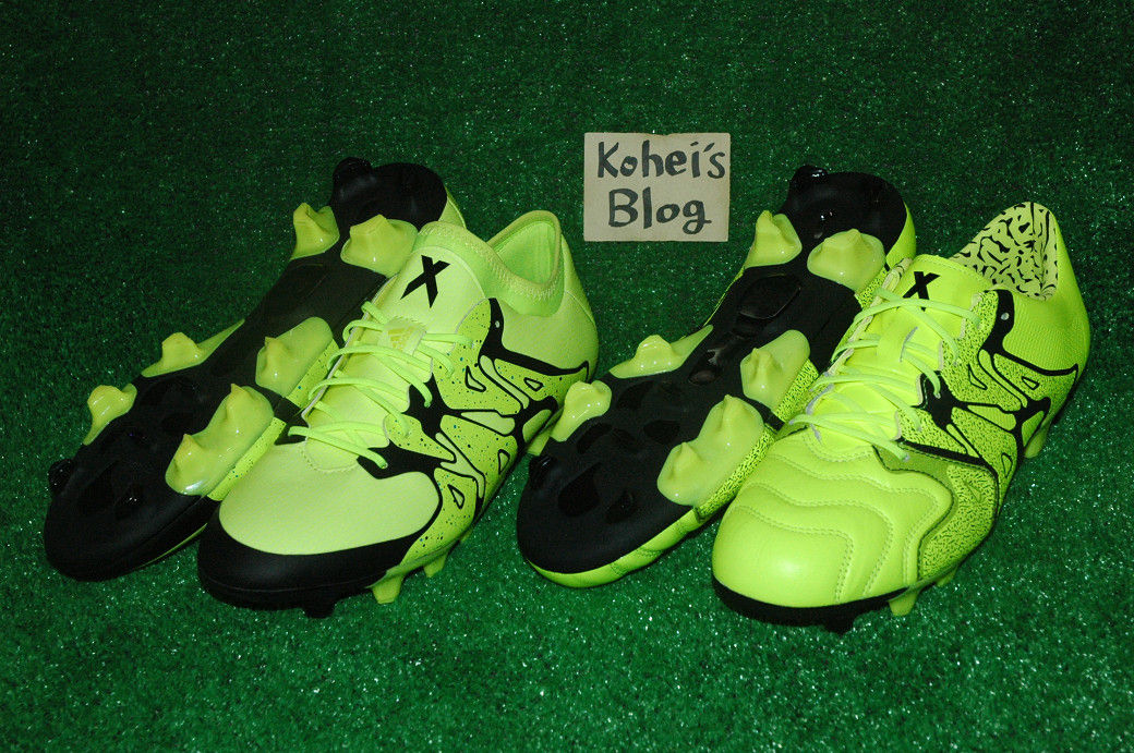 adidas X15.1 と X15.1 LE 比較 : Kohei's BLOG サッカースパイク情報