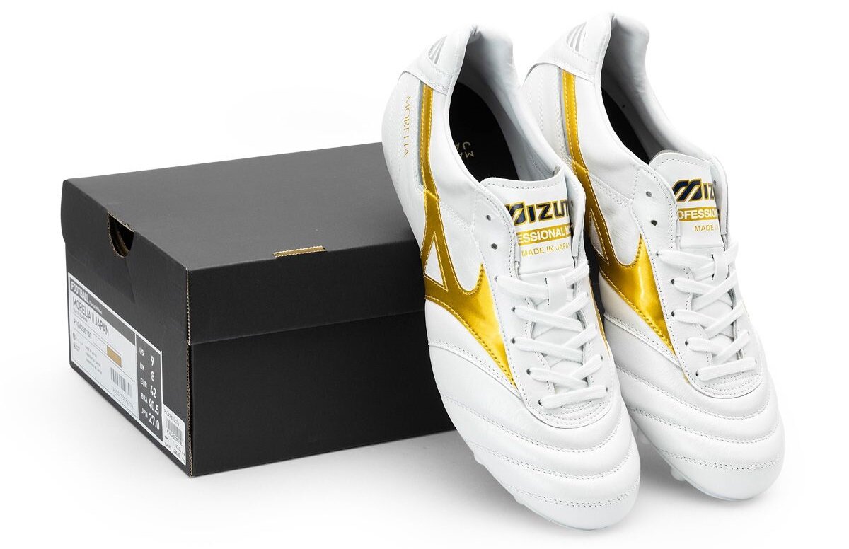 ミズノ モレリア2 & モレリアネオ2に白金の超限定カラーが登場