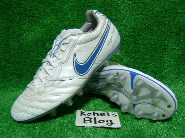 ナイキ サッカースパイクティエンポ リゲラHG-E AF(ブルー×シルバー