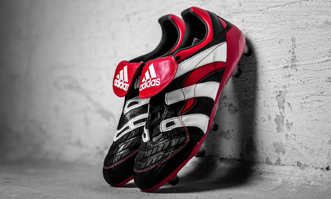 黒白赤】 adidas プレデターアクセレレイターFG/AG & TR 1998復刻版