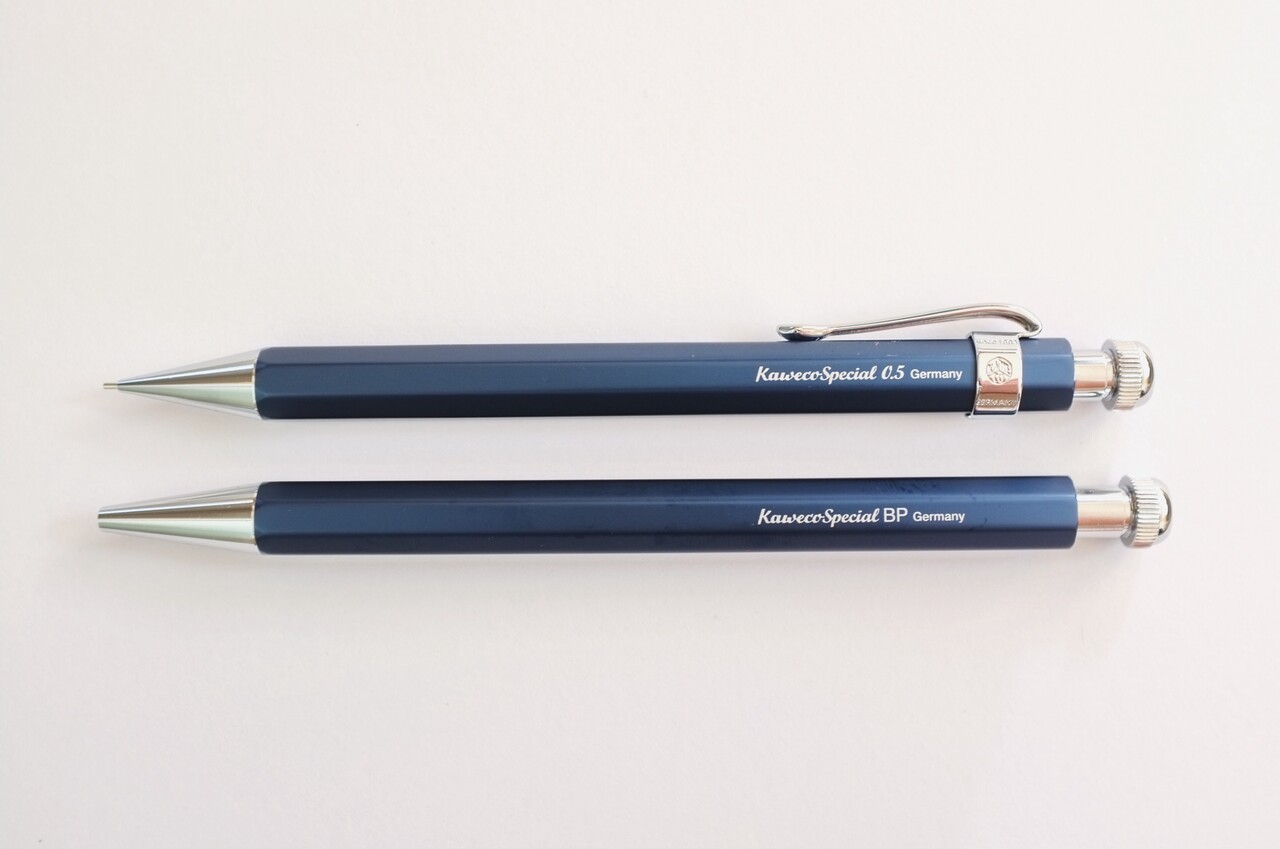 KAWECOスペシャルボールペン ブルーエディション : こんぶの文房具日記