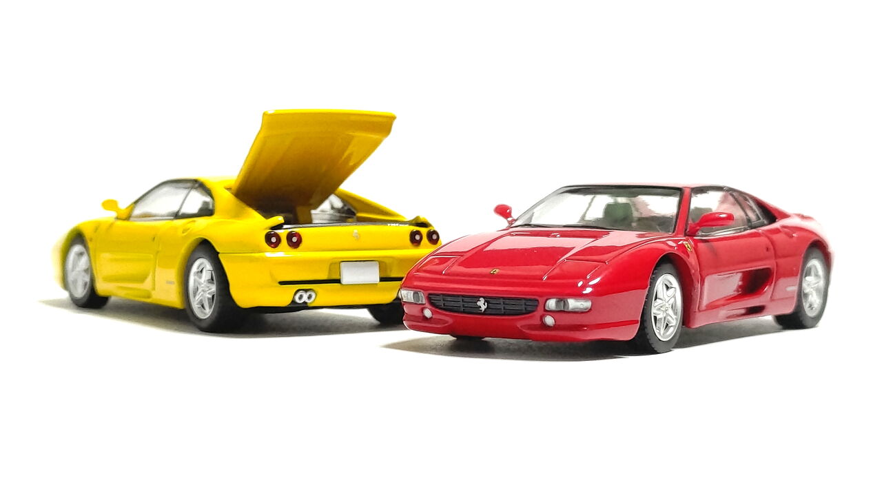 トミカリミテッドヴィンテージネオフェラーリf355 ベルリネッタ前期型黄色