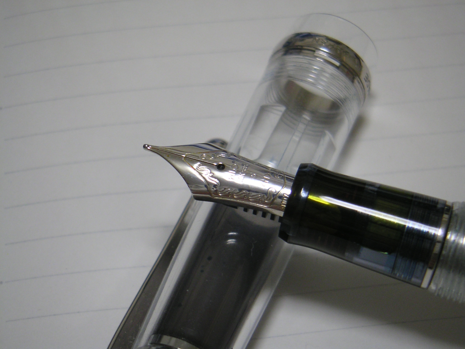 PILOT CUSTOM74 透明軸 : ぺん☆ぱれーどっ！