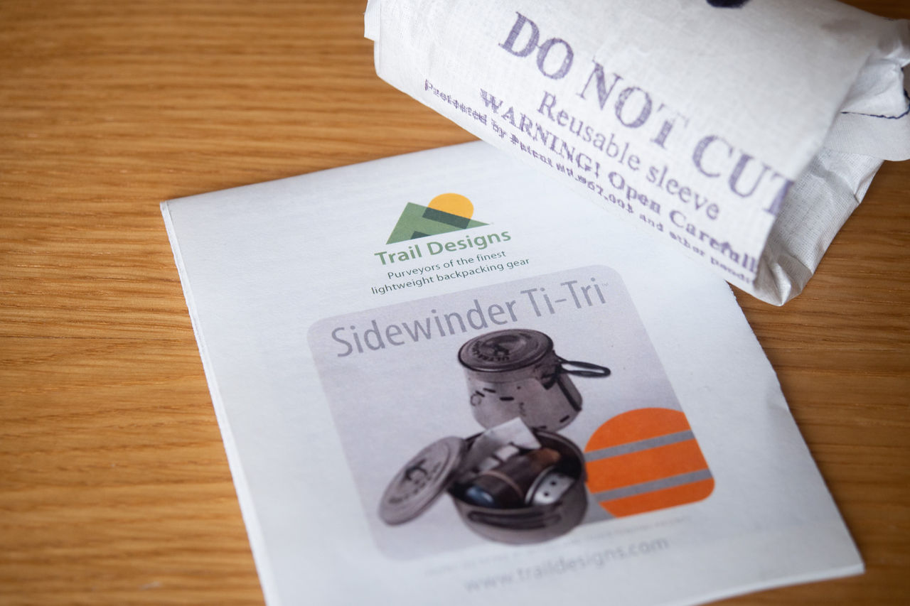 王道に戻る 【EVERNEWチタンカップ400FD × Trail Designs Sidewinder