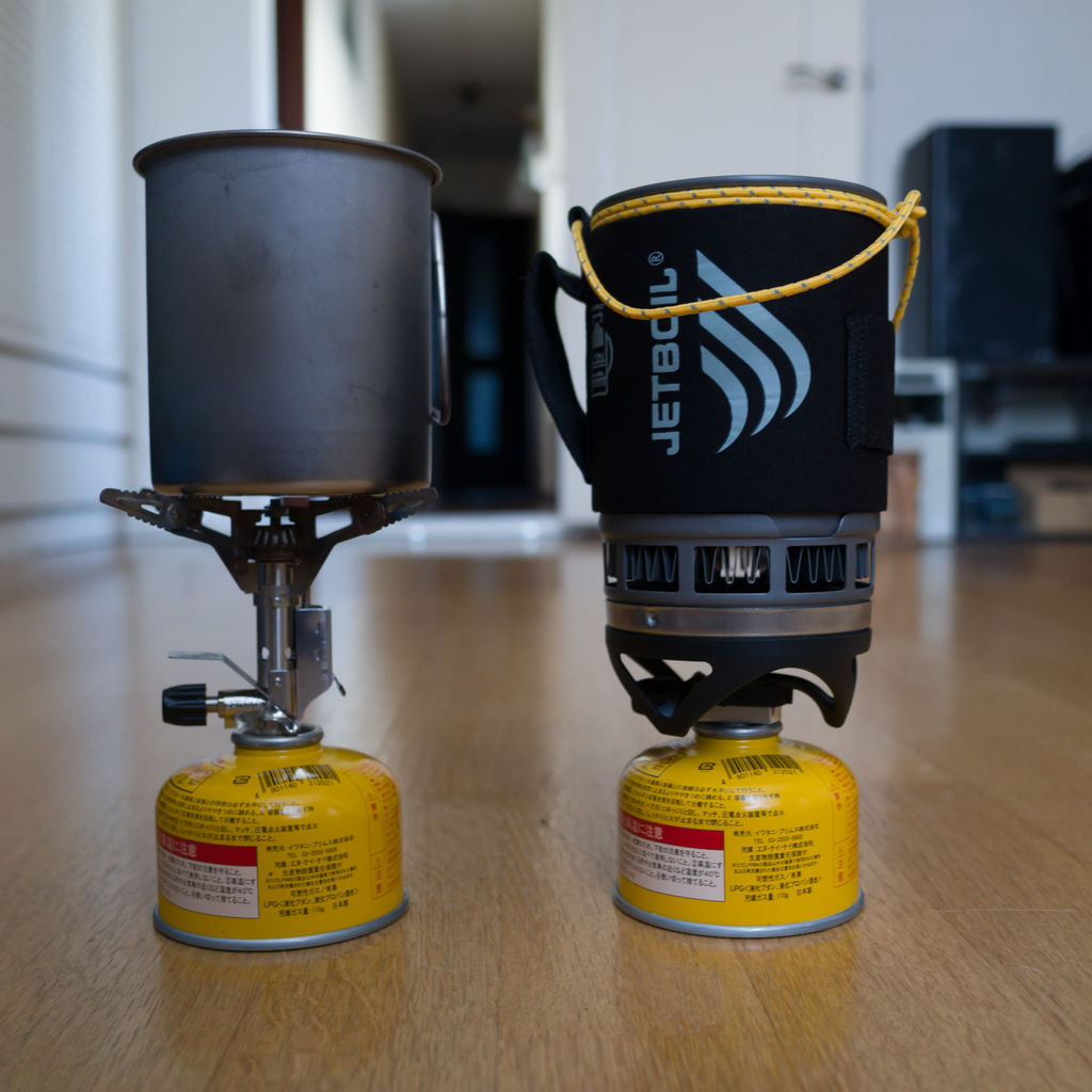 今更ながら・・・ ～ JETBOIL ZIP : 山に野に川に呑みに