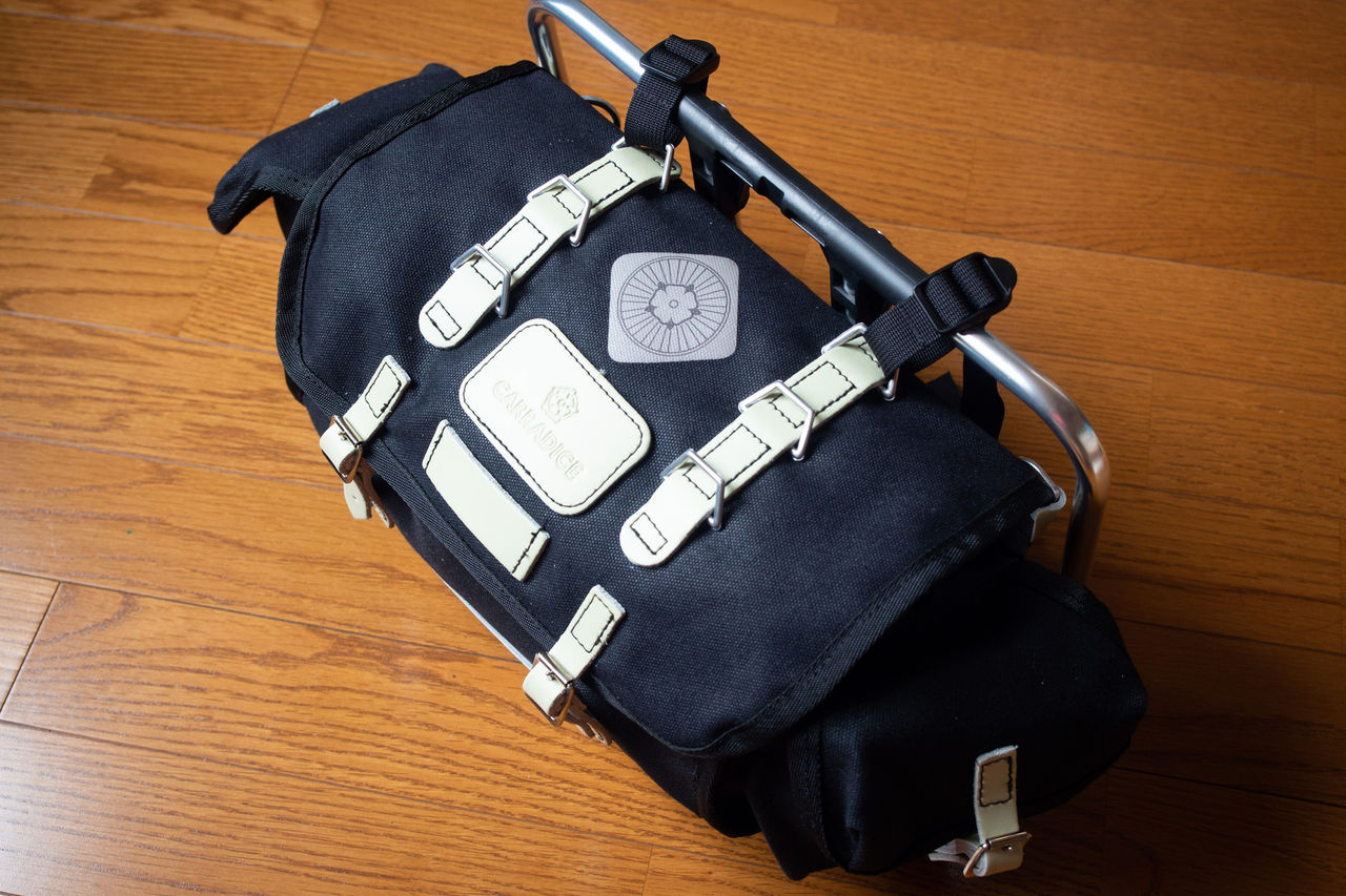 その佇まいに惚れる [Carradice Barley ＋ Bagman Quick Release Sport
