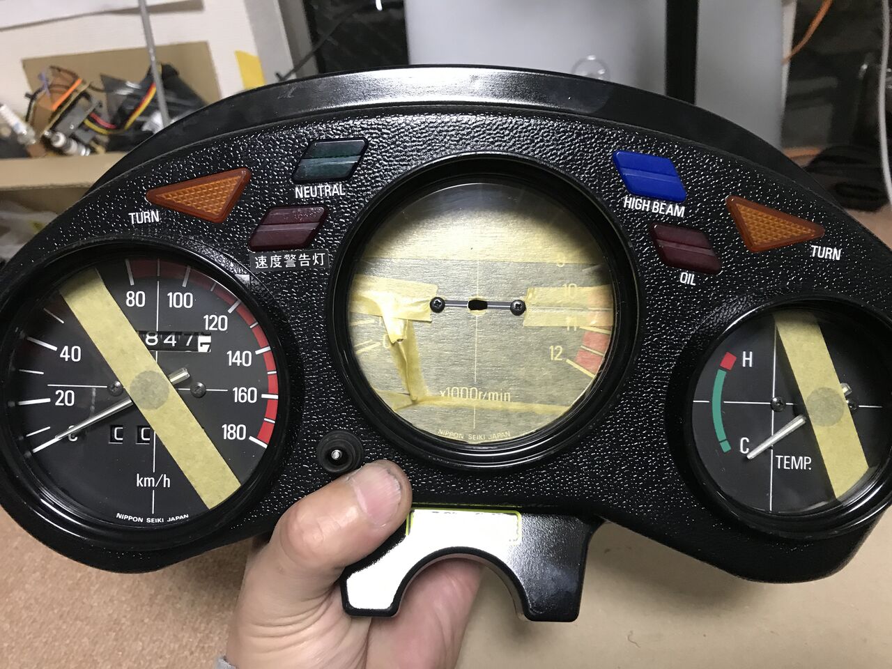 RZ(29L/51L) RZV(51X)のタコメータ : ここんところ++