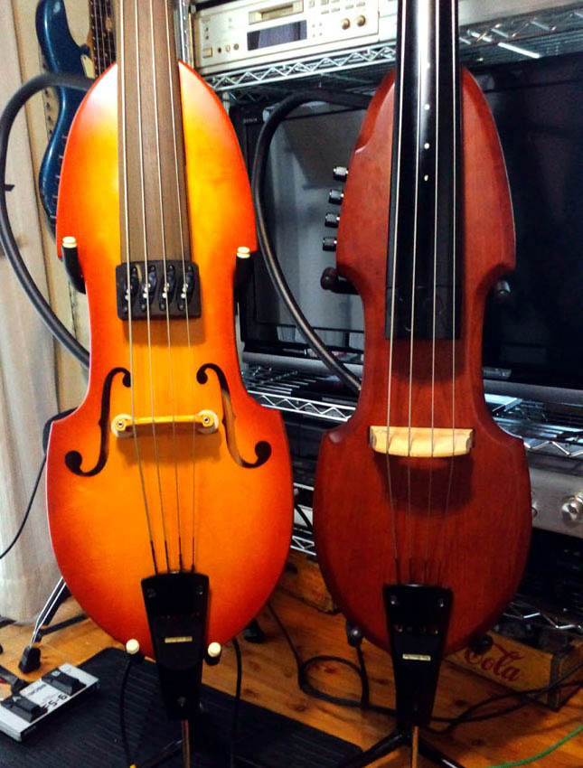 ARIA（アリア） SWB-03 と SWB-04 弾き比べ（後日YAMAHAのSLB200も