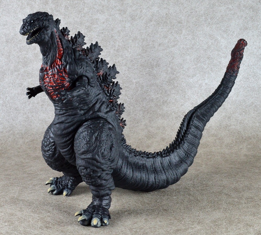 ソフビ改造「ムービーモンスターシリーズ ゴジラ2016 第4形態」 : 静岡