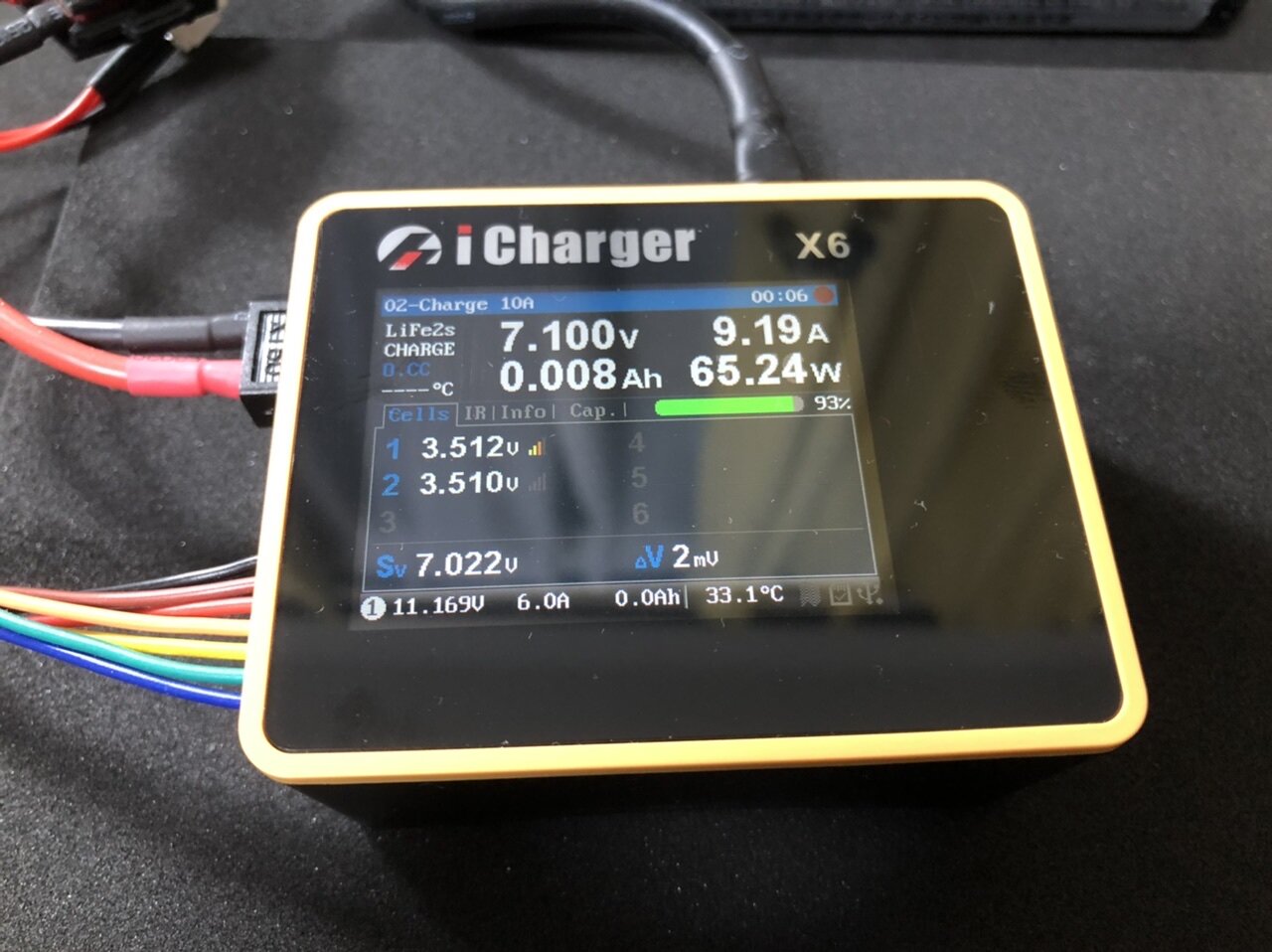 充電器買いました。iCharger X6 : 小学生の息子とラジコン始めました。