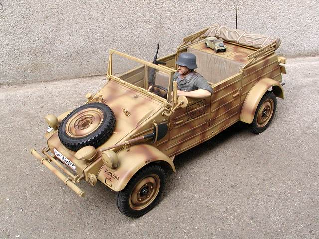 ◉キューベルワーゲン82型 RC（TAMIYA 1/16）2005年1月完成 : T.M.の