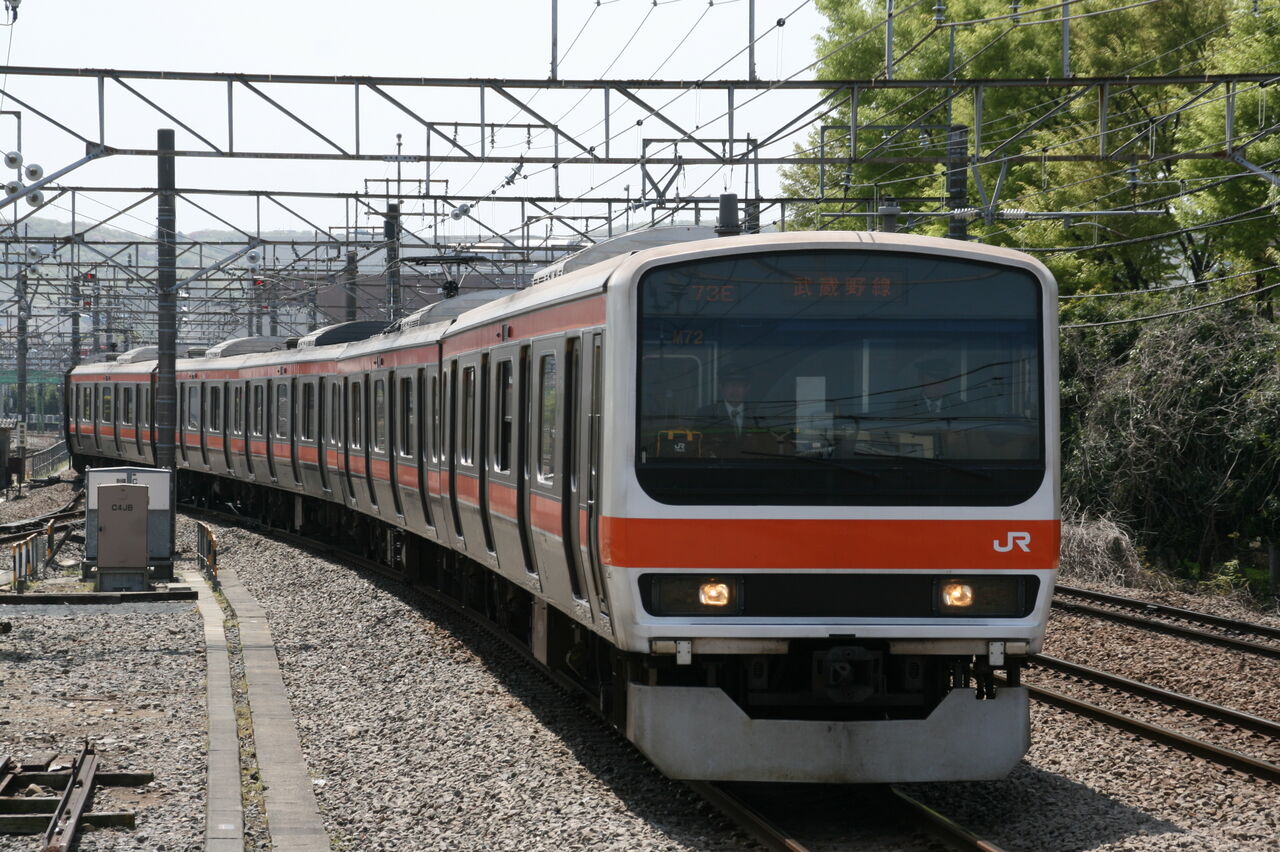 武蔵野線色・209系500番台車乗車記（H23.4.16
