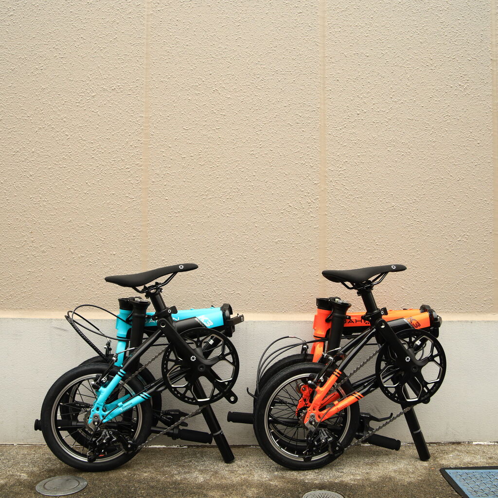 DAHON「K3」新色「スカーレット」と「エメラルド」が入荷しました