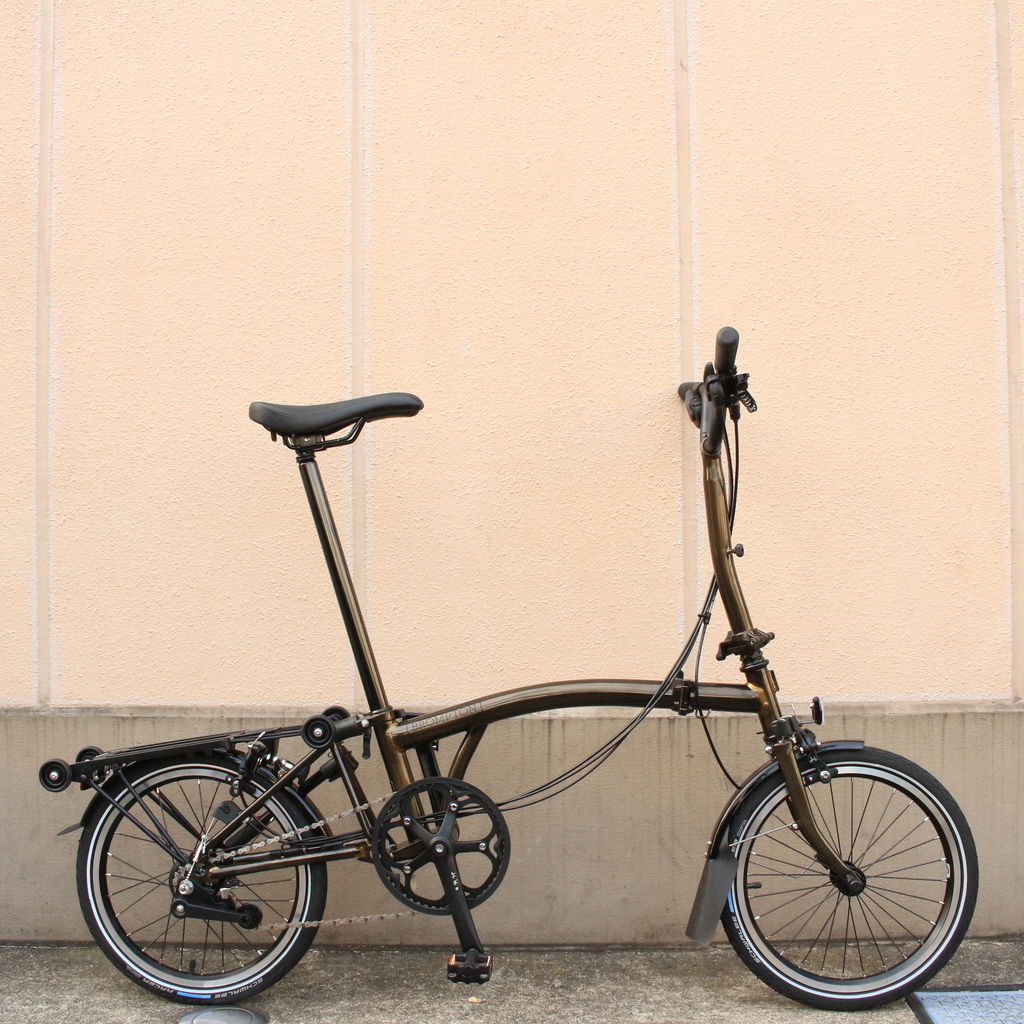 BROMPTON(ブロンプトン) S6L BLACK EDITION ［オレンジ/ブラック］1台