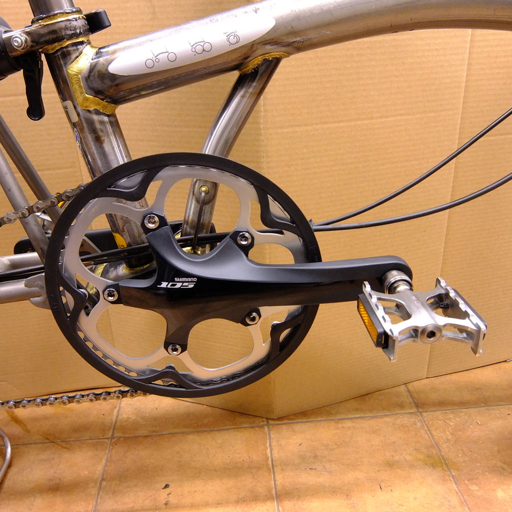 最終入荷!!］BROMPTON(ブロンプトン)に取付け可能なシマノのクランクが