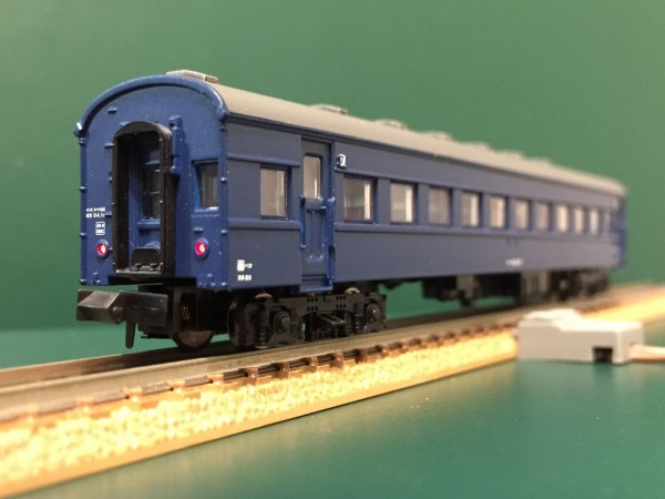 A-1574 スハ45系 急行「ニセコ」1号C62お別れ三重連列車 9両セット