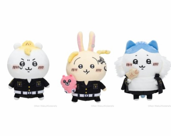 ちいかわ 東京リベンジャーズ ぬいぐるみ3種類セット ハチワレ うさぎ