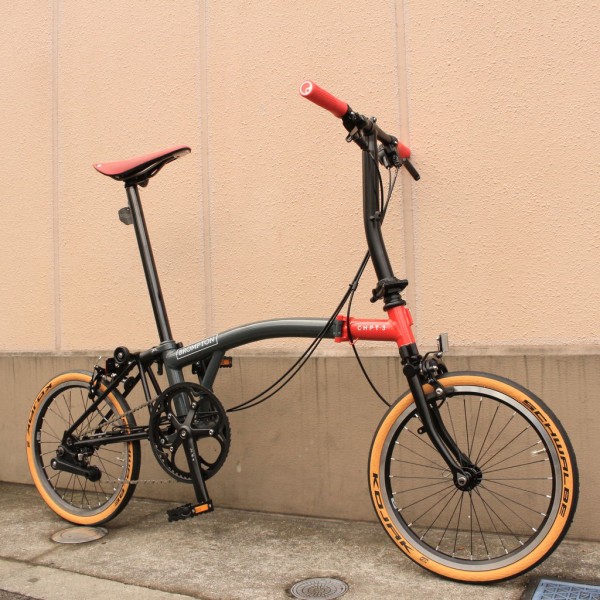 BROMPTON chpt3 S6E-X カスタム chris king BROMPTON x CHPT3］本日 3