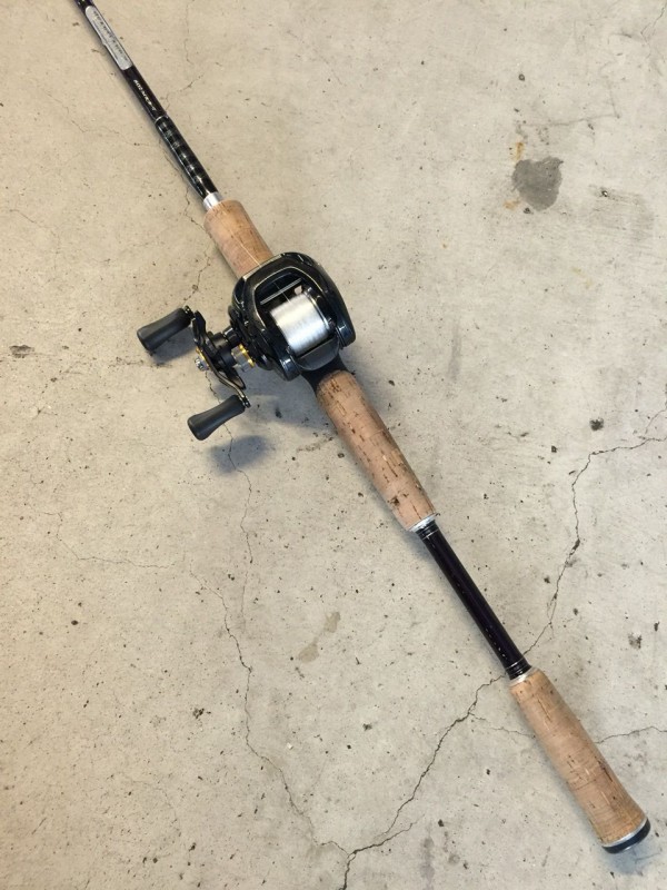 ダイワ バスロッドPF731MHFB BLACKLABEL ダイワ(Daiwa) ブラック