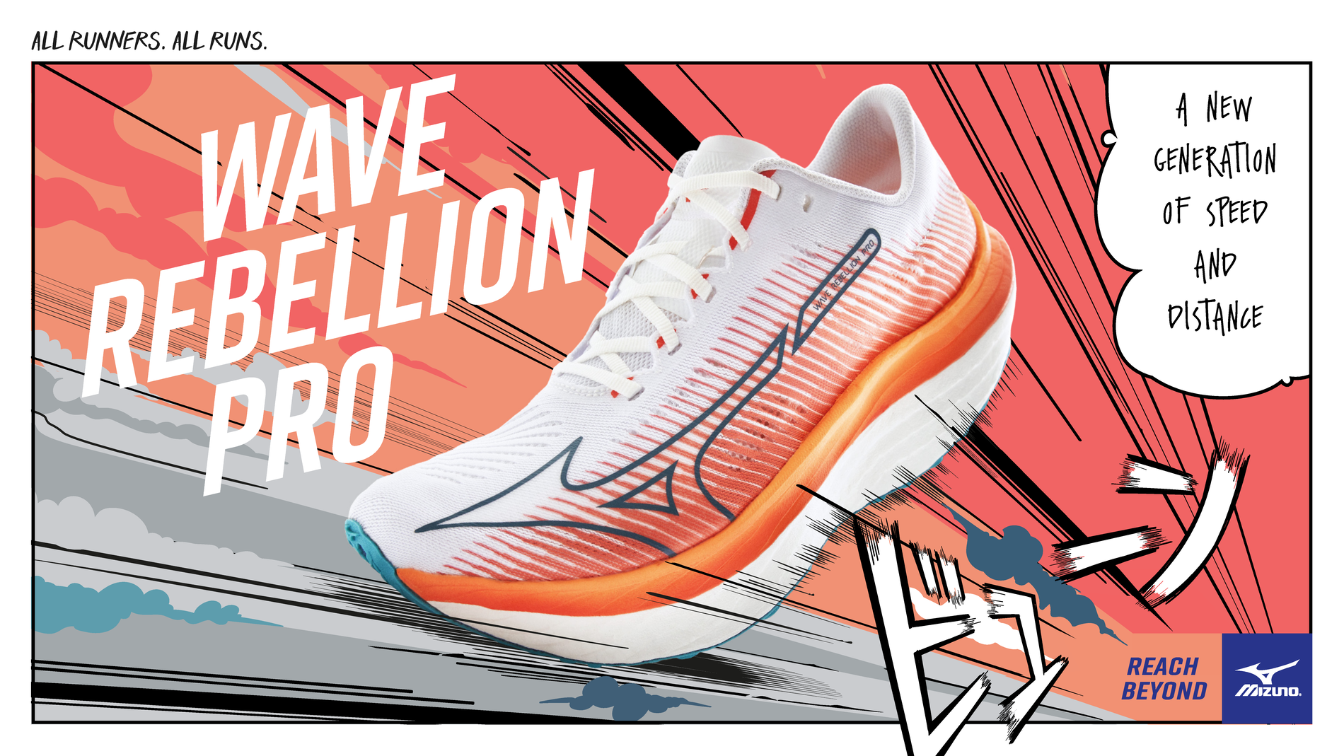 The Best for your best: the revolutionary Wave Rebellion Pro - Mizuno