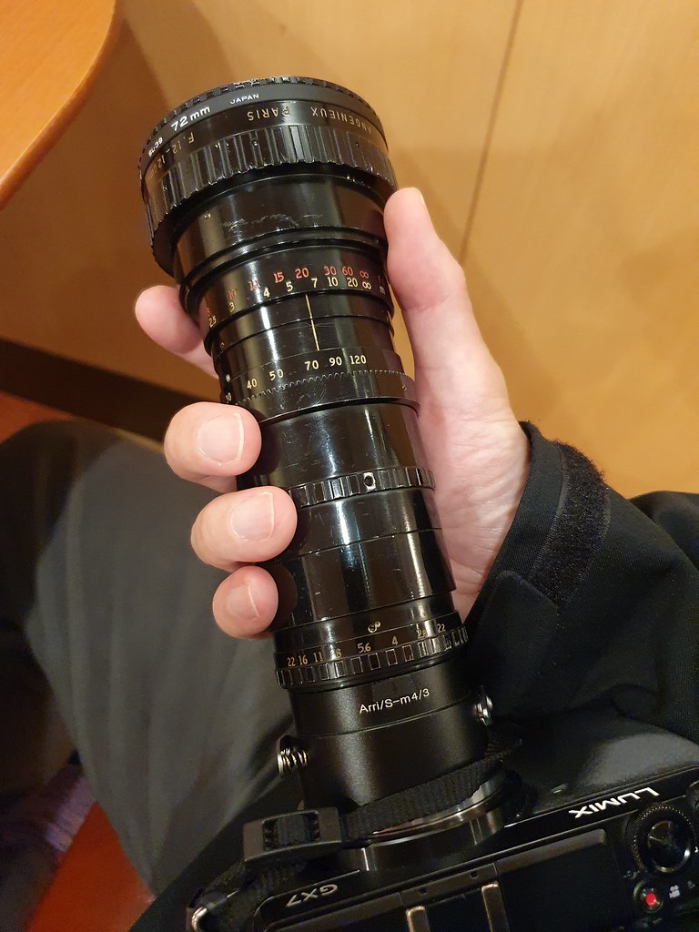 レンズ沼298本目】P.ANGENIEUX 12-120mm f2.2 Arri STDマウントで1960